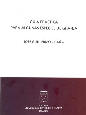 cover image of Guía práctica para algunas especies de granja